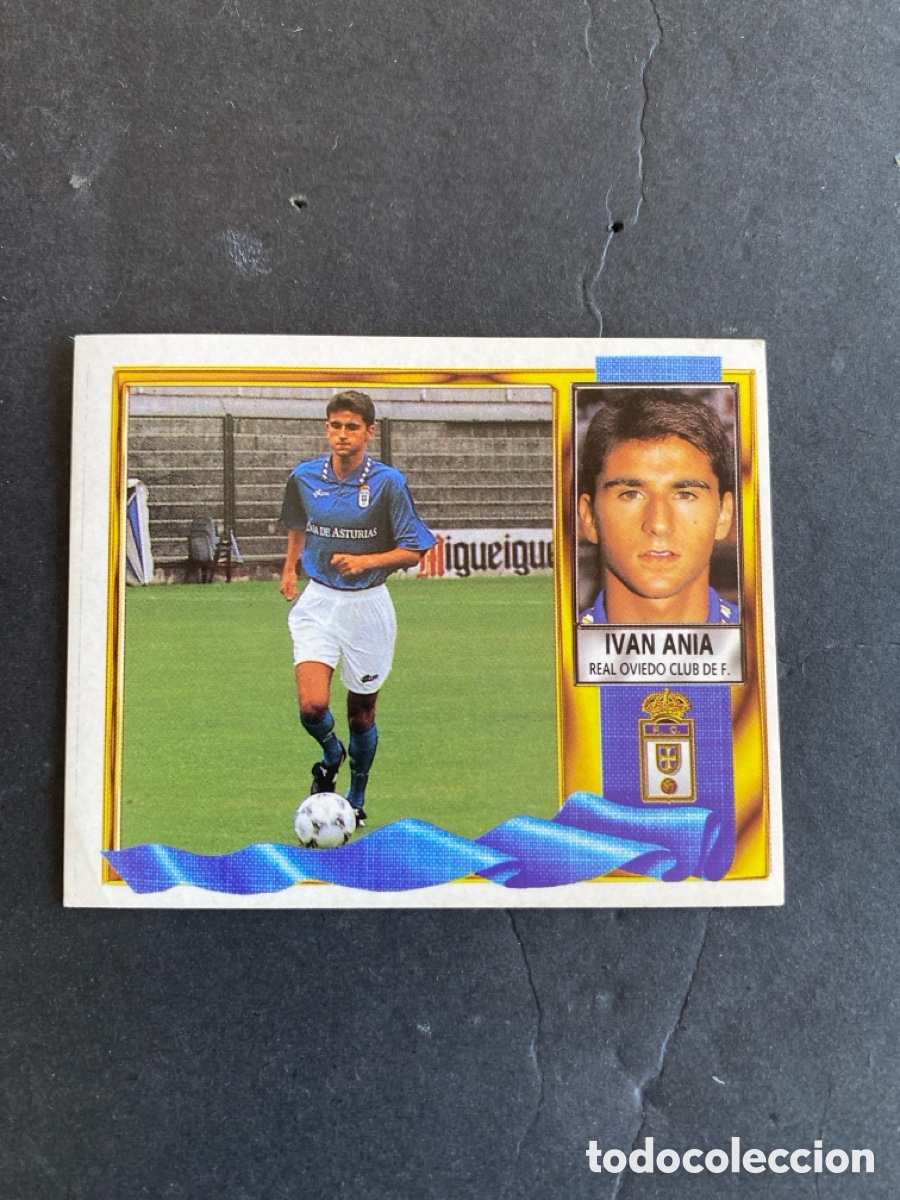 Cromos de f&uacute;tbol: Cromo liga 95/96 Real Oviedo nunca pegado