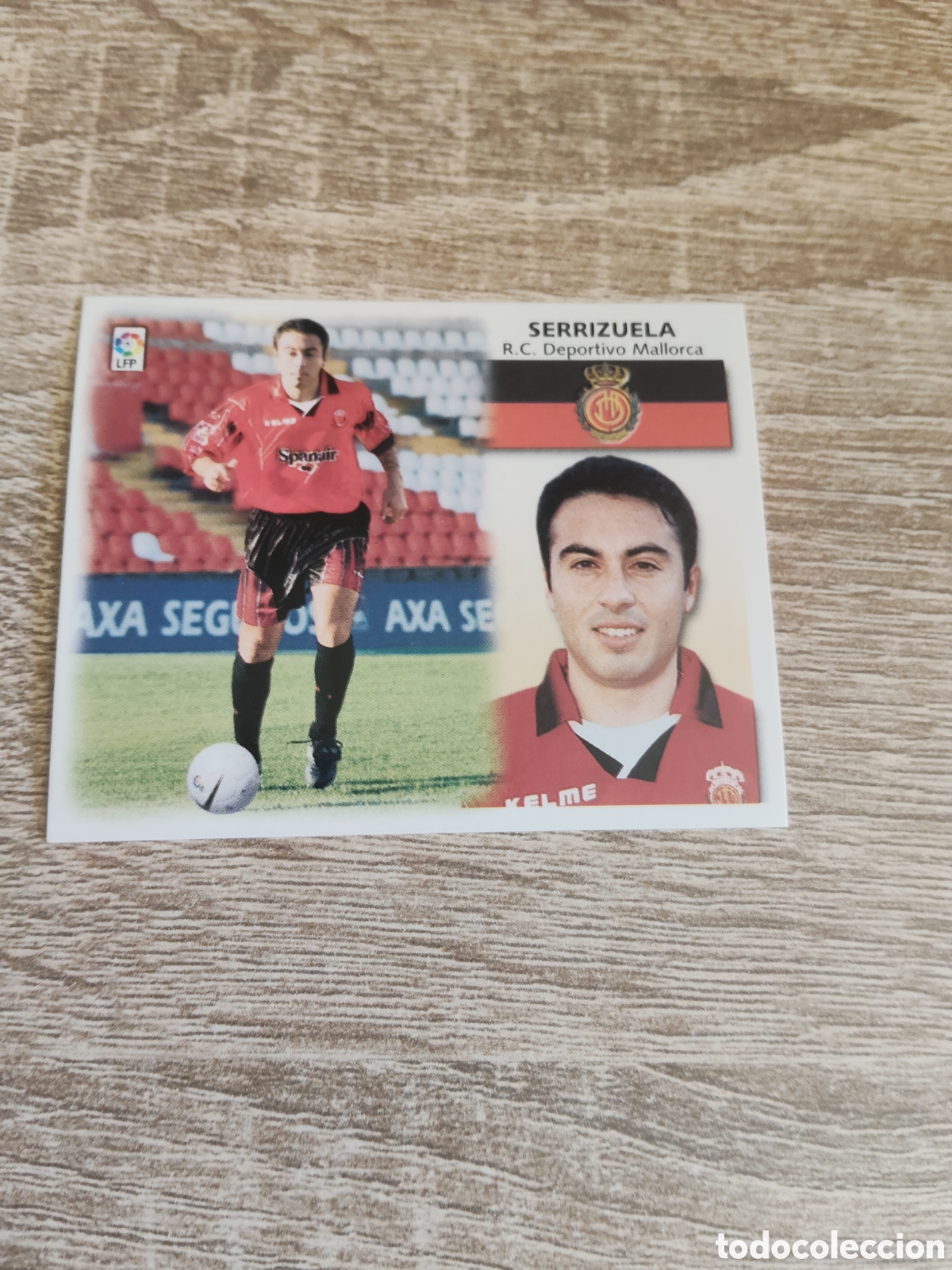 Cromos de f&uacute;tbol: Serrizuela coloca Mallorca liga 1999 2000 99 00 ediciones este nuevo