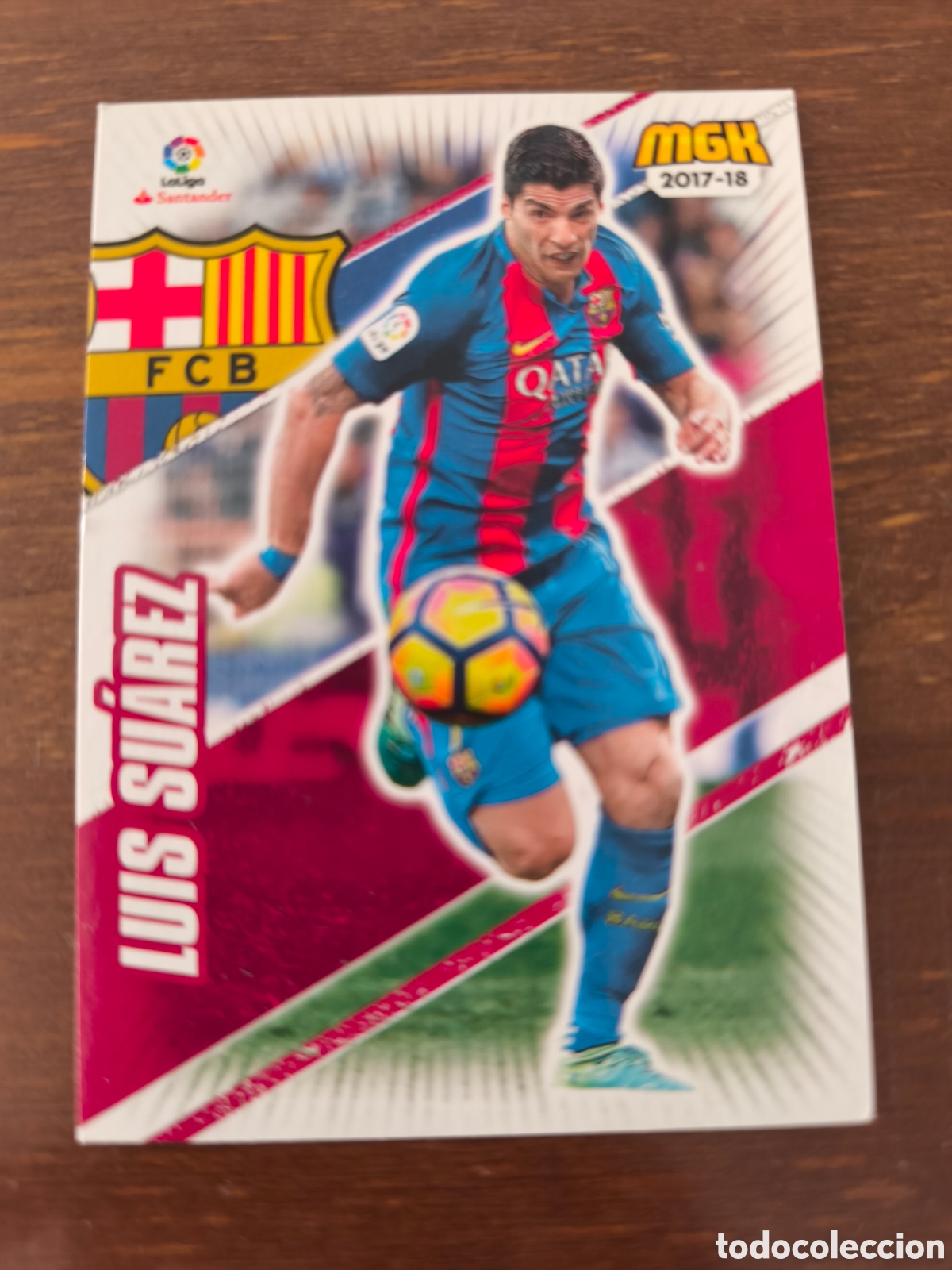 Cromos de f&uacute;tbol: Luis Su&aacute;rez MGK 17/18