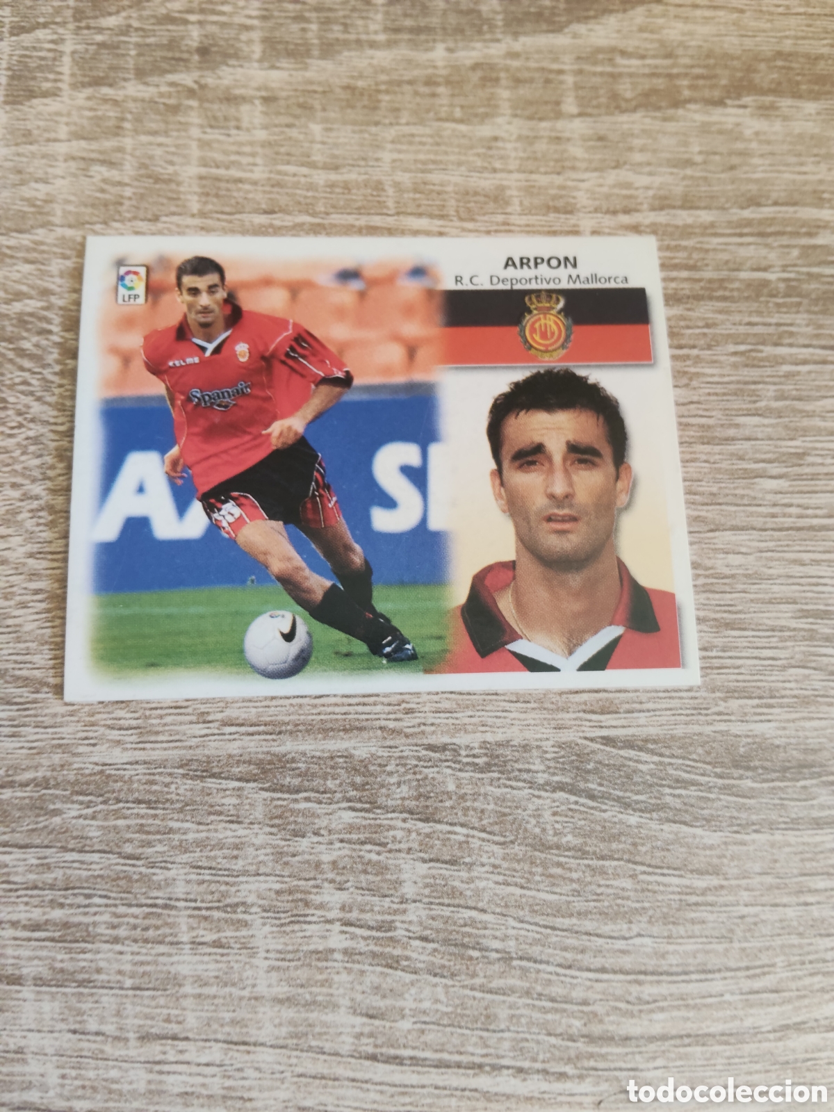 Cromos de f&uacute;tbol: Arp&oacute;n baja Mallorca liga 1999 2000 99 00 ediciones este nuevo