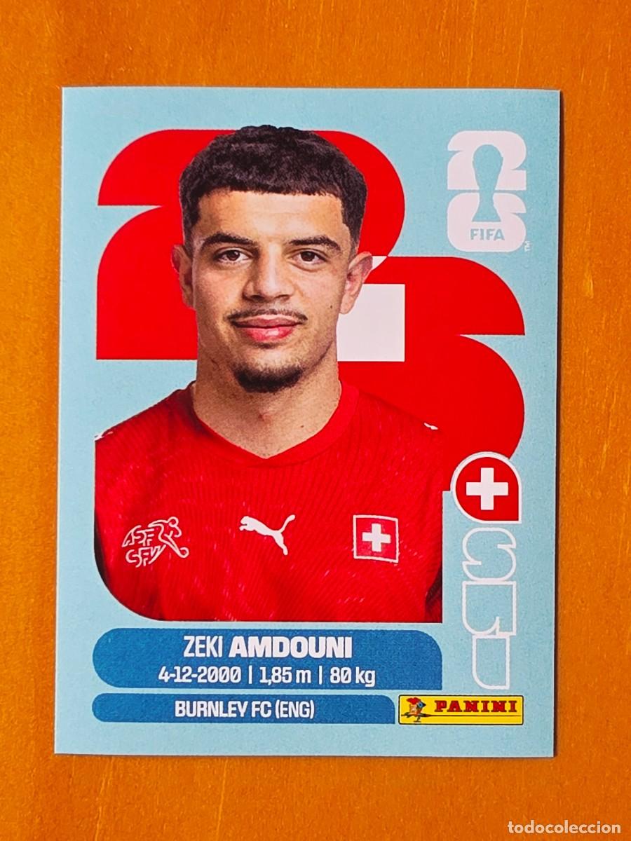 Cromos de f&uacute;tbol: SUI 20 Zeki Amdouni, Suiza, Panini FIFA World Cup Mundial 2026 Sticker