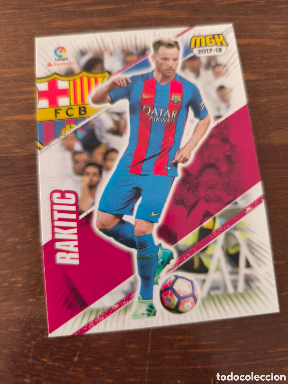 Cromos de f&uacute;tbol: Rakitic #91 MGK 17/18