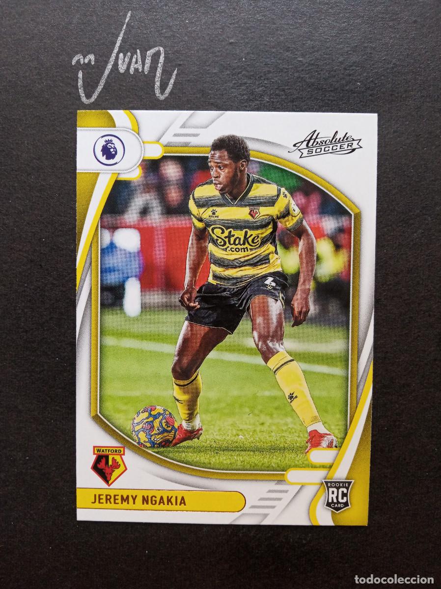 Cromos de Futebol: N&ordm; 58 ROOKIE JEREMY NGAKIA WATFORD ⚽ PANINI &reg; CHRONICLES ABSOLUTE PREMIER 2021 2022 21 22 NUEVO