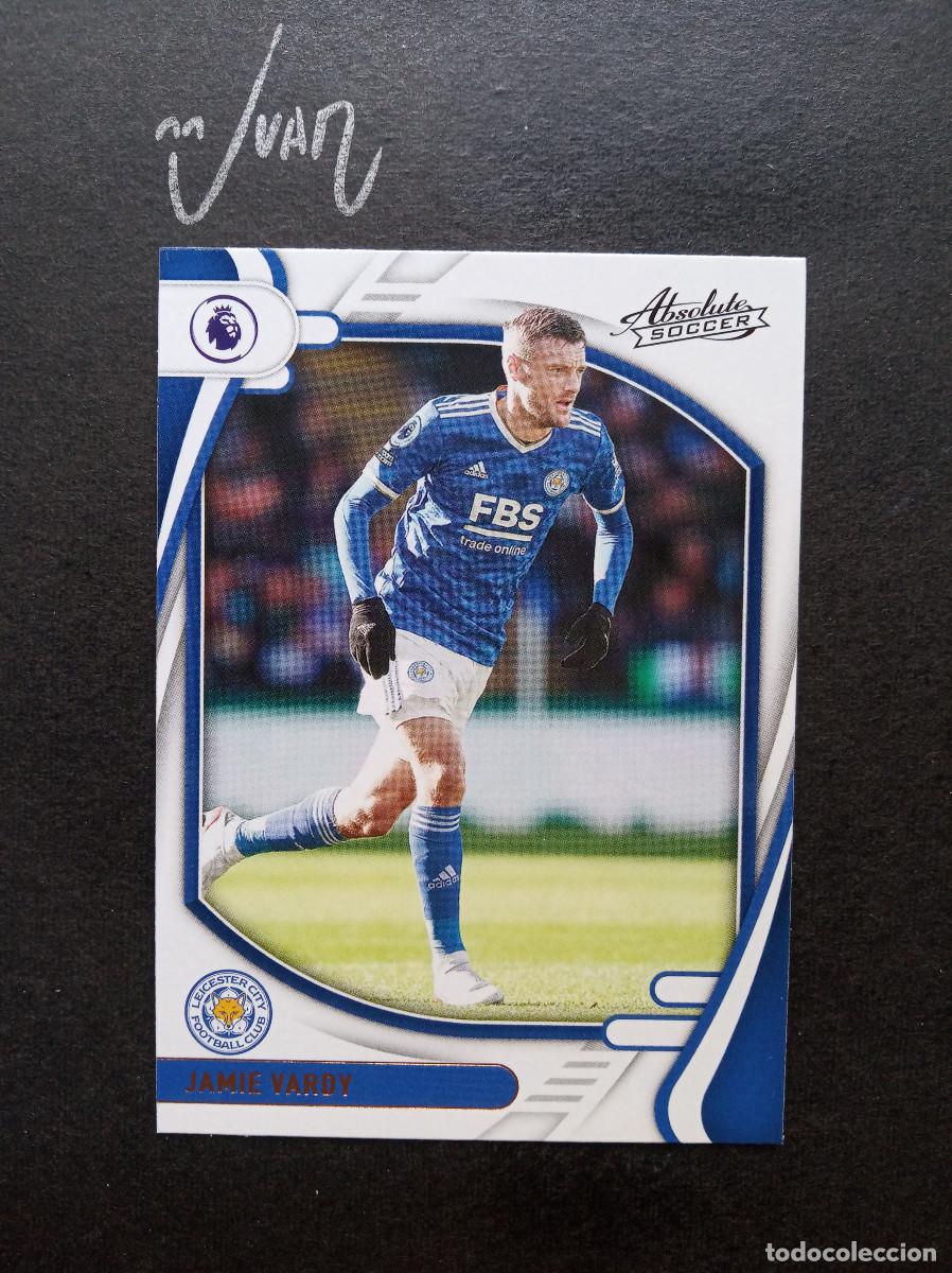 Cromos de Futebol: N&ordm; 49 JAMIE VARDY LEICESTER CITY ⚽ PANINI &reg; CHRONICLES ABSOLUTE PREMIER 2021 2022 21 22 NUEVO