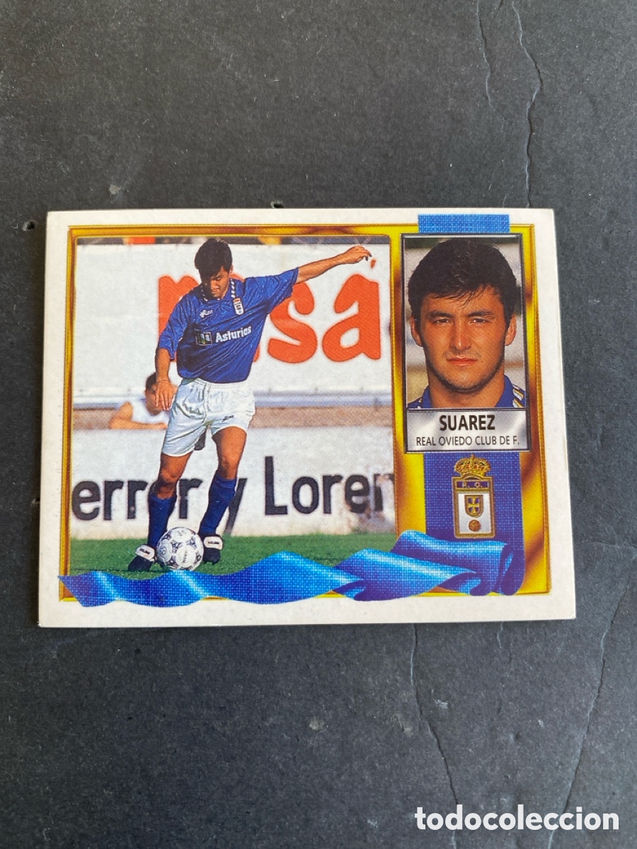 Cromos de f&uacute;tbol: Cromo liga 95/96 Real Oviedo nunca pegado