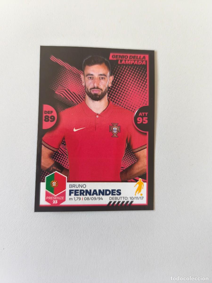 Cromos de f&uacute;tbol: UNICI PANINI 2021 BRUNO FERNANDES 76 CJU