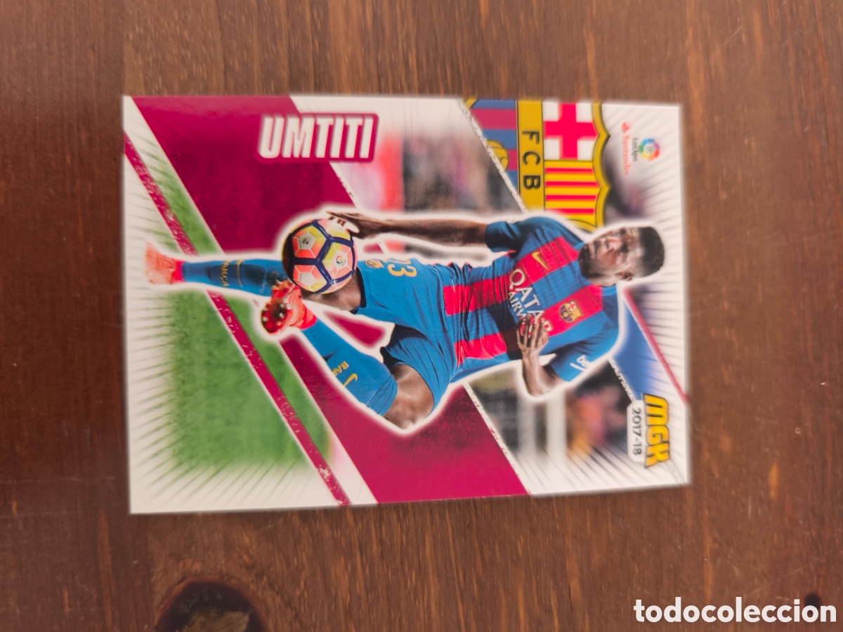 Cromos de f&uacute;tbol: Umtiti #88 MGK 17/18