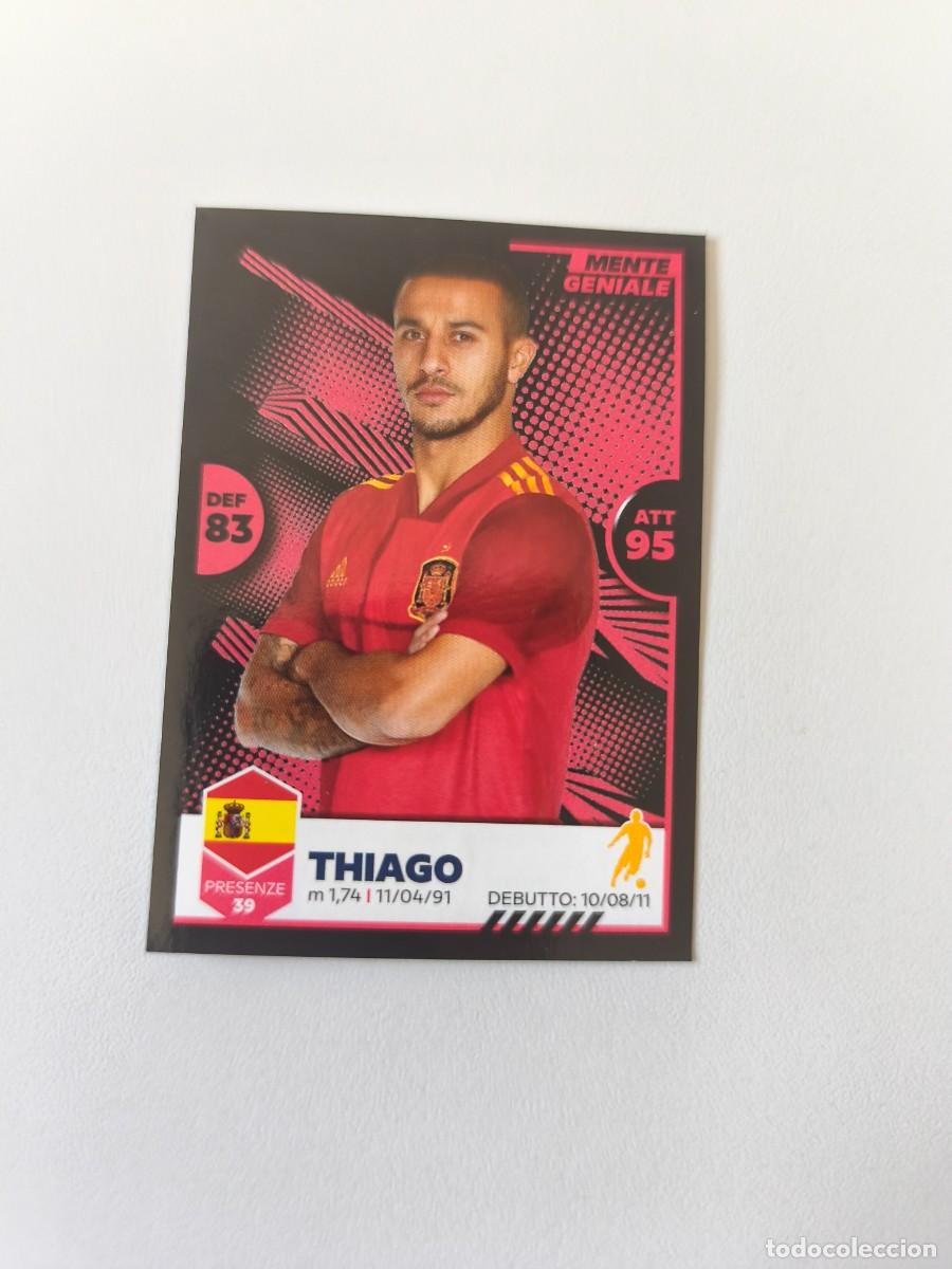 Cromos de f&uacute;tbol: UNICI PANINI 2021 THIAGO 42 CJU