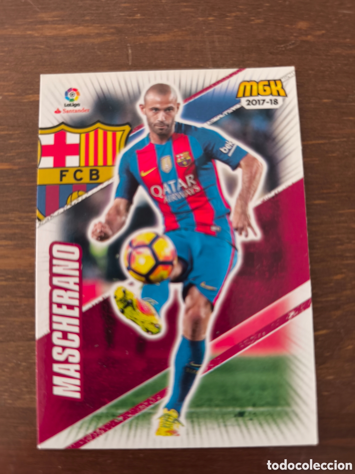 Cromos de f&uacute;tbol: Mascherano MGK 17/18