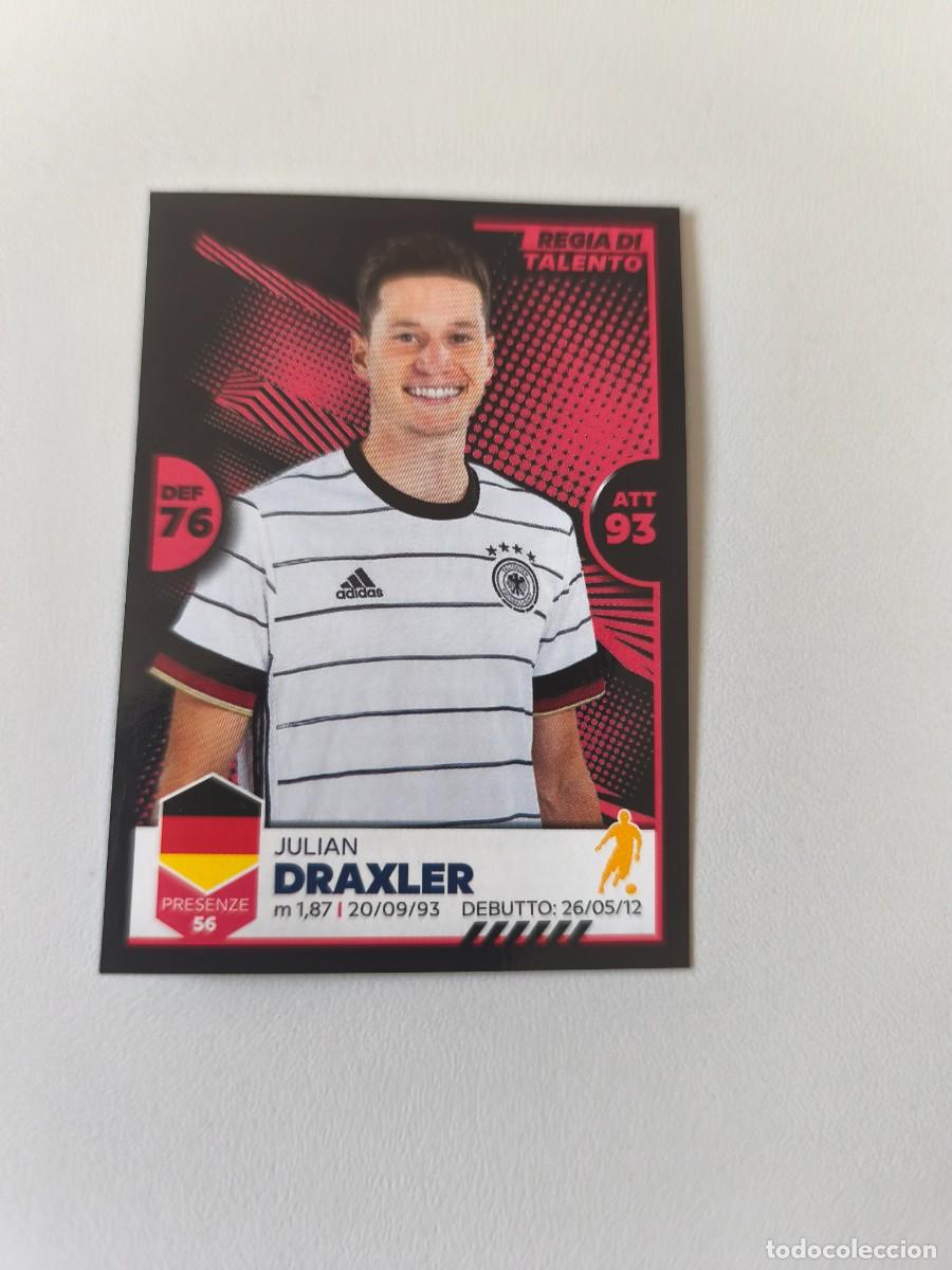 Cromos de f&uacute;tbol: UNICI PANINI 2021 JULIAN DRAXLER 11 CJU