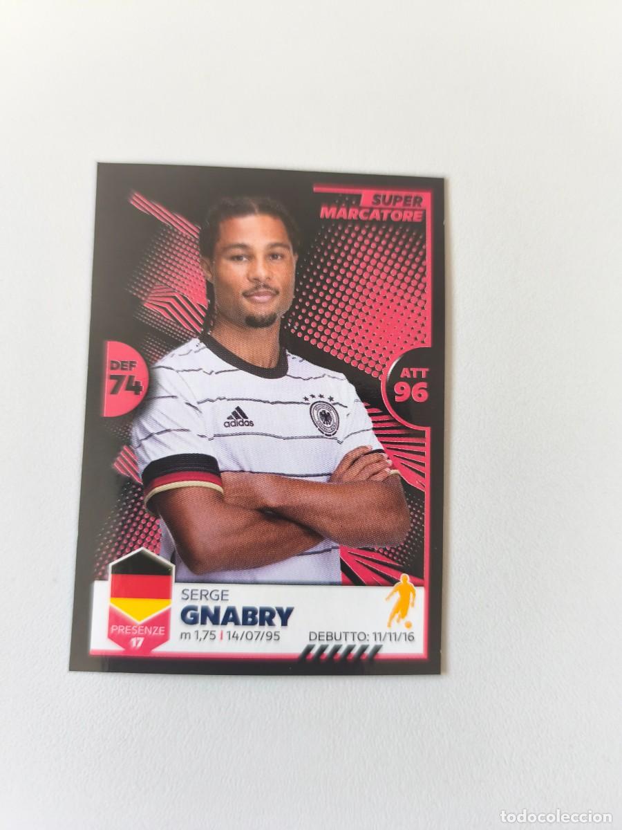 Cromos de f&uacute;tbol: UNICI PANINI 2021 GNABRY 45 CJU