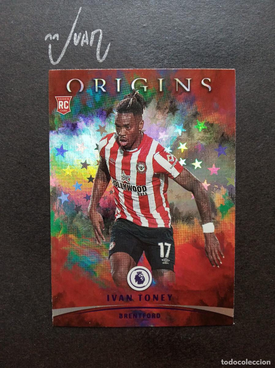 Figurine di Calcio: N&ordm; 83 ASTRO ROOKIE IVAN TONEY BRENTFORD INGLATERRA ⚽ PANINI &reg; CHRONICLES ORIGINS PREMIER 2021 2022