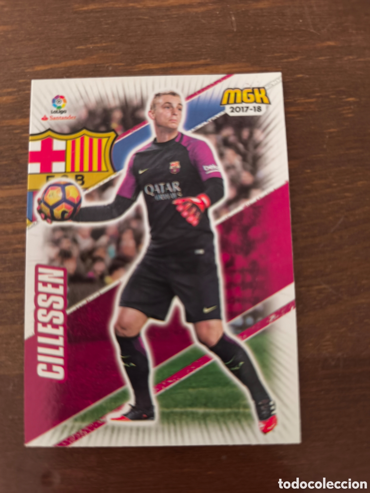 Cromos de f&uacute;tbol: Cillessen #84 MGK 17/18