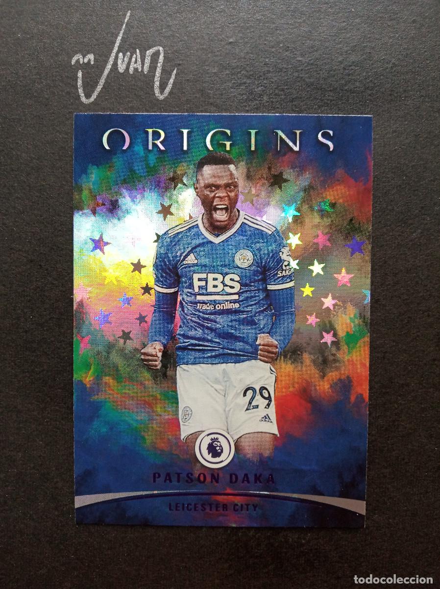 Figurine di Calcio: N&ordm; 88 PURPLE ASTRO PATSON DAKA LEICESTER CITY ⚽ PANINI &reg; CHRONICLES ORIGINS PREMIER 2021 2022