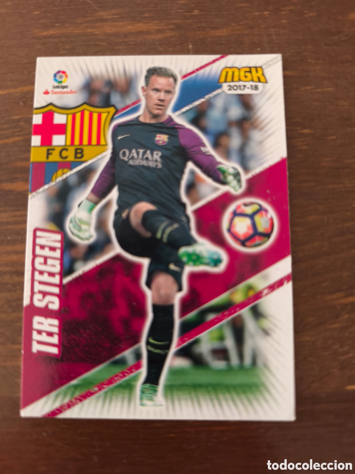 Cromos de f&uacute;tbol: Ter stegen MGK 17/18