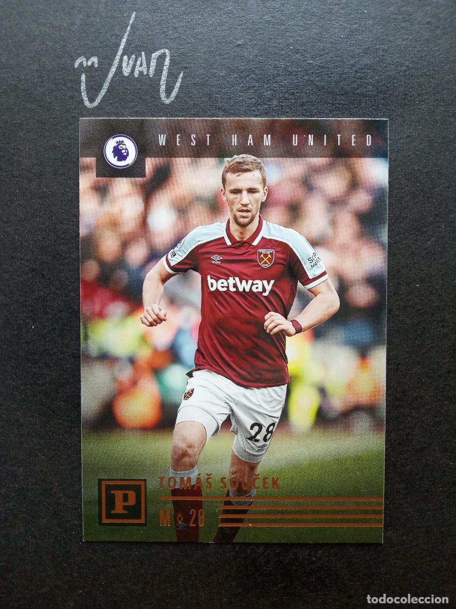 Figurine di Calcio: N&ordm; 30 TOMAS SOUCEK WEST HAM REPUBLICA CHECA ⚽ PANINI &reg; CHRONICLES PREMIER 2021 2022 21 22 NUEVO