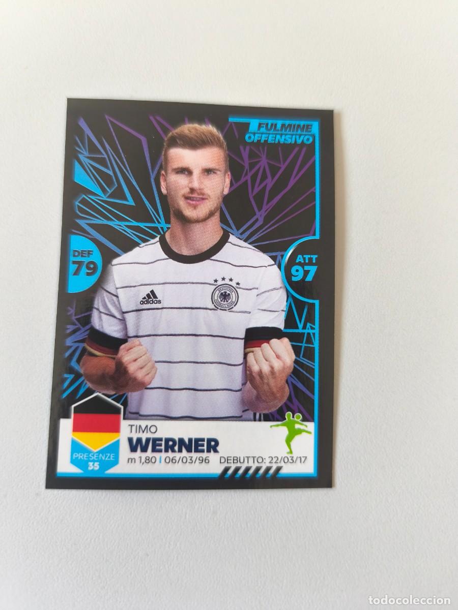 Cromos de f&uacute;tbol: UNICI PANINI 2021 TIMO WERNER 33 CJU