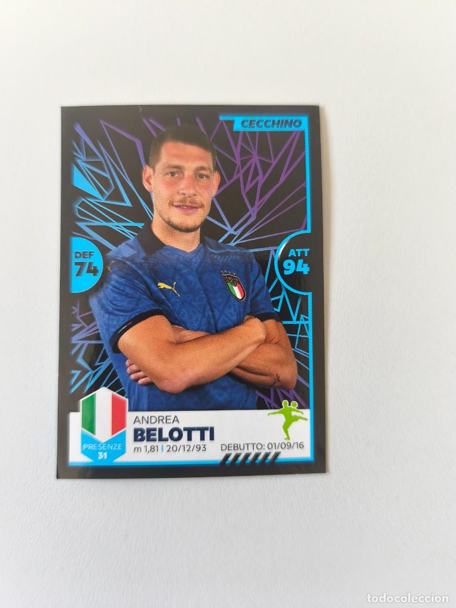 Cromos de f&uacute;tbol: UNICI PANINI 2021 BELOTTI 92 CJU