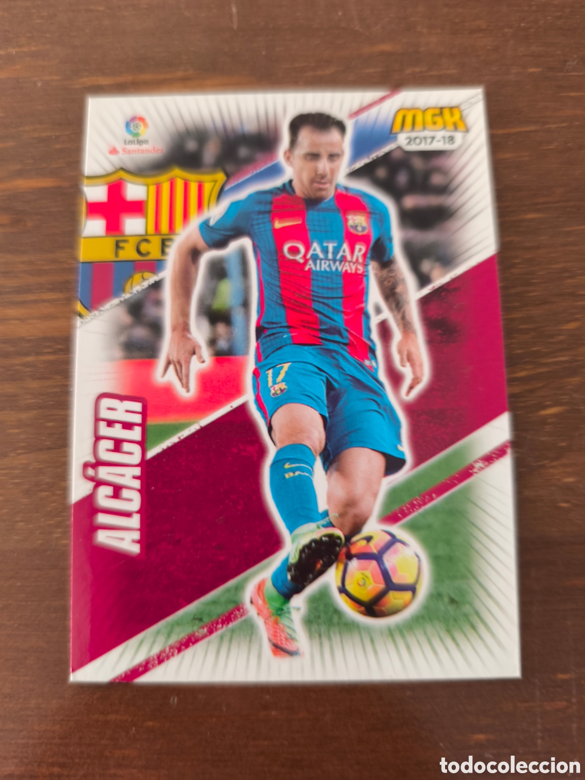Cromos de f&uacute;tbol: Paco Alc&aacute;cer MGK 17/18