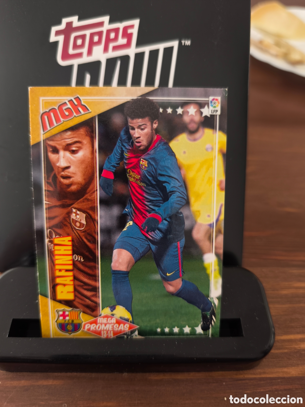 Cromos de f&uacute;tbol: Rafinha promesas MGK 13/14