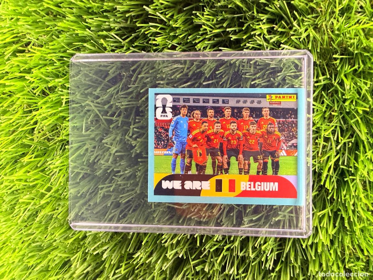 Cromos de f&uacute;tbol: N&ordm; BEL13 Plantilla B&eacute;lgica Mundial 2026 Stickers
