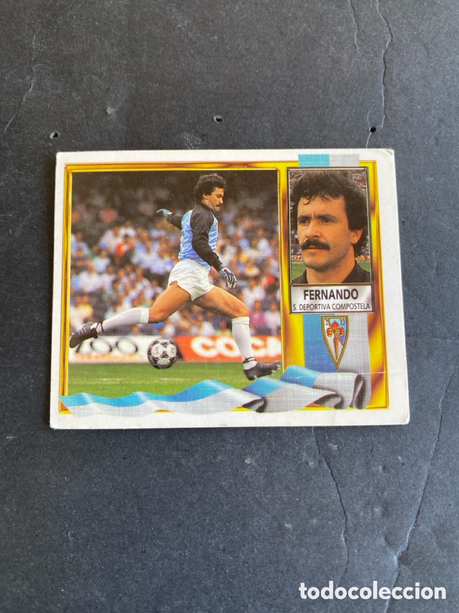 Cromos de f&uacute;tbol: Cromo liga 95/96 SD Compostela nunca pegado