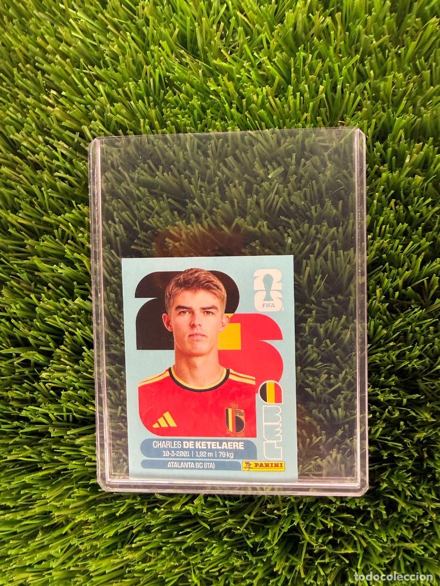 Cromos de f&uacute;tbol: N&ordm; BEL17 Charles de Ketelaere B&eacute;lgica Mundial 2026 Stickers