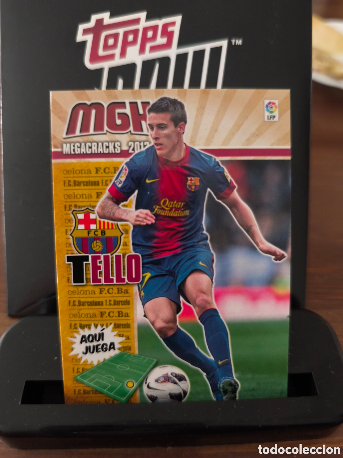 Cromos de f&uacute;tbol: Tello #68 megacraks 13/14