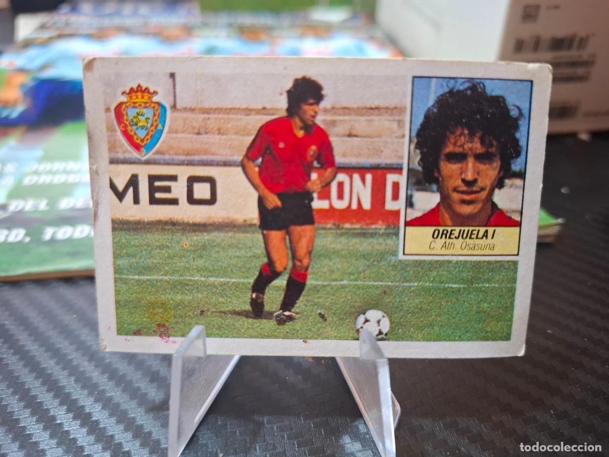 Cromos de f&uacute;tbol: OREJUELA OSASUNA FICHAJE 10 BIS COLOCA LIGA 1984 1985 EDICIONES ESTE 84 85 DESPEGADO