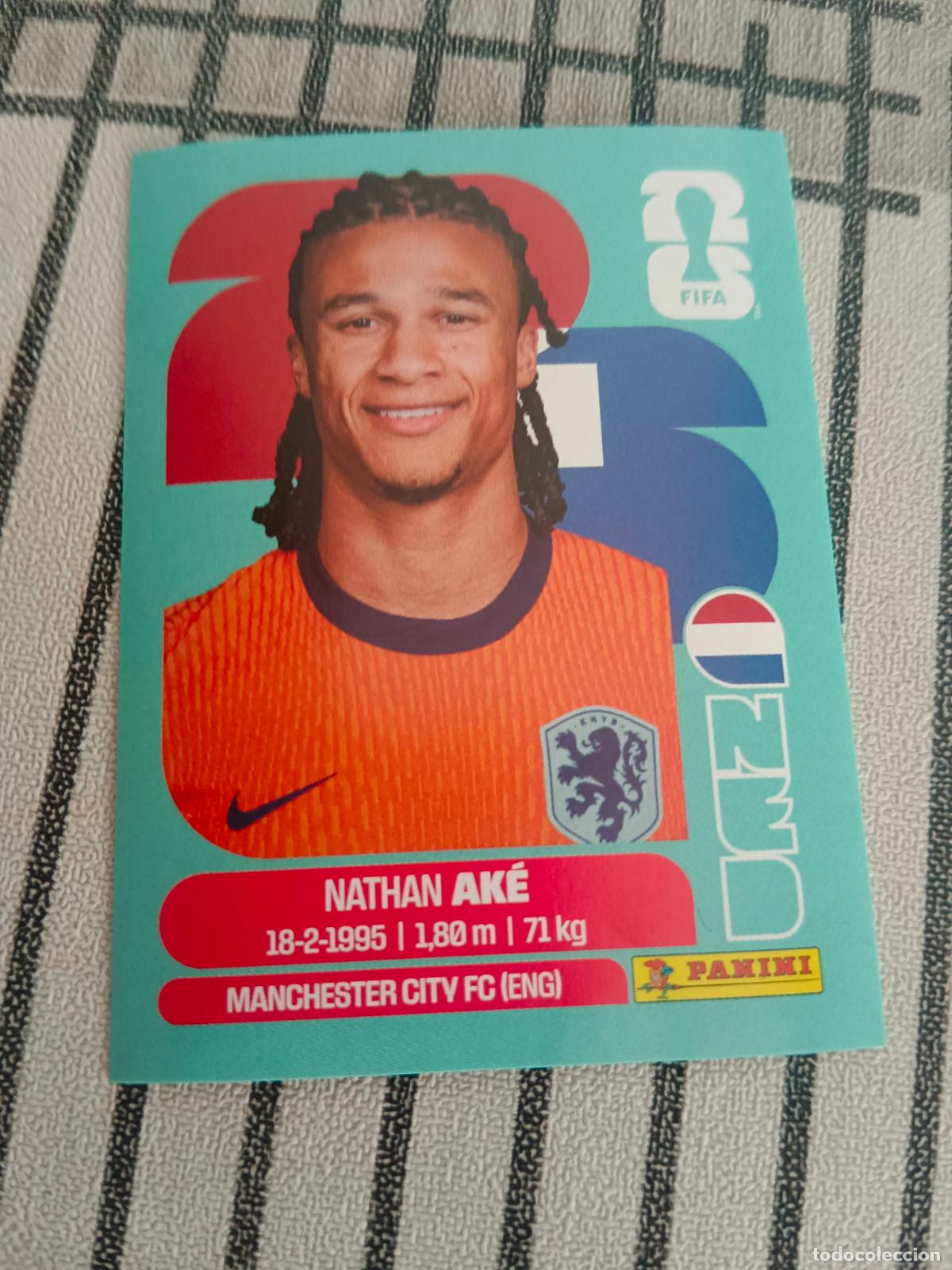 Cromos de f&uacute;tbol: MUNDIAL 2026 ESTADOS UNIDOS USA MEXICO MEJICO CANADA NED 7 NED7 NATHAN AKE HOLANDA FIFA