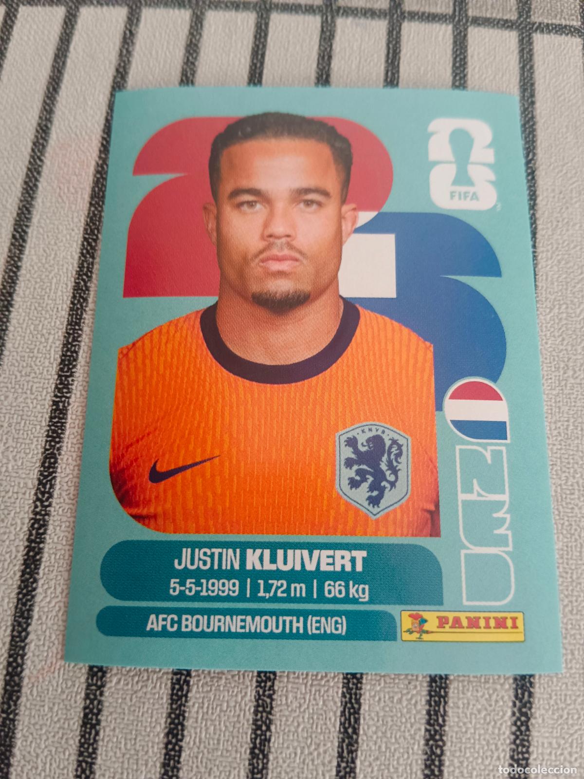 Cromos de f&uacute;tbol: MUNDIAL 2026 ESTADOS UNIDOS USA MEXICO MEJICO CANADA NED 16 NED16 JUSTIN KLUIVERT HOLANDA FIFA