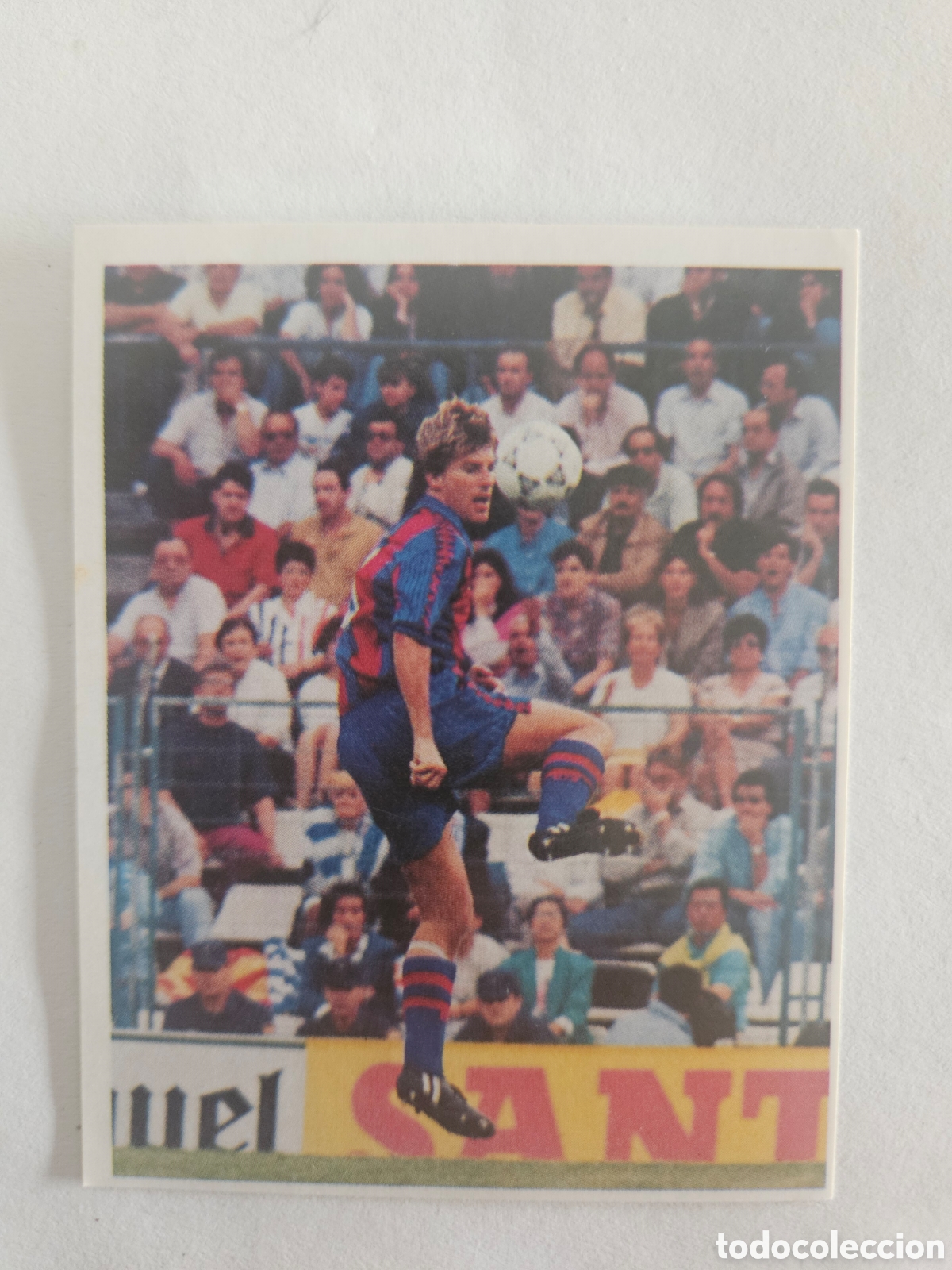 Cromos de f&uacute;tbol: CROMO n&ordm; 113 LAUDRUP COLECCI&Oacute;N OFICIAL BARCELONA 1899-1996 DE MAGIC BOX INT.