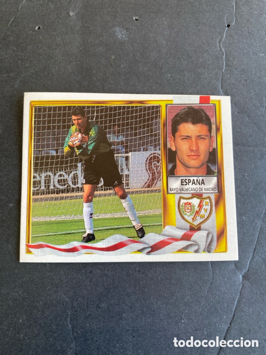 Cromos de f&uacute;tbol: Cromo liga 95/96 Rayo Vallecano nunca pegado