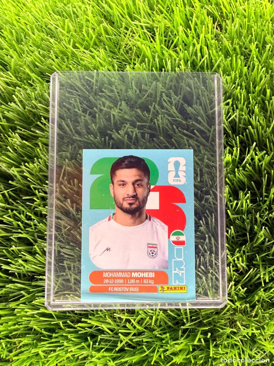 Cromos de f&uacute;tbol: N&ordm; IRN16 Mohammad Mohebi Ir&aacute;n Mundial 2026 Stickers