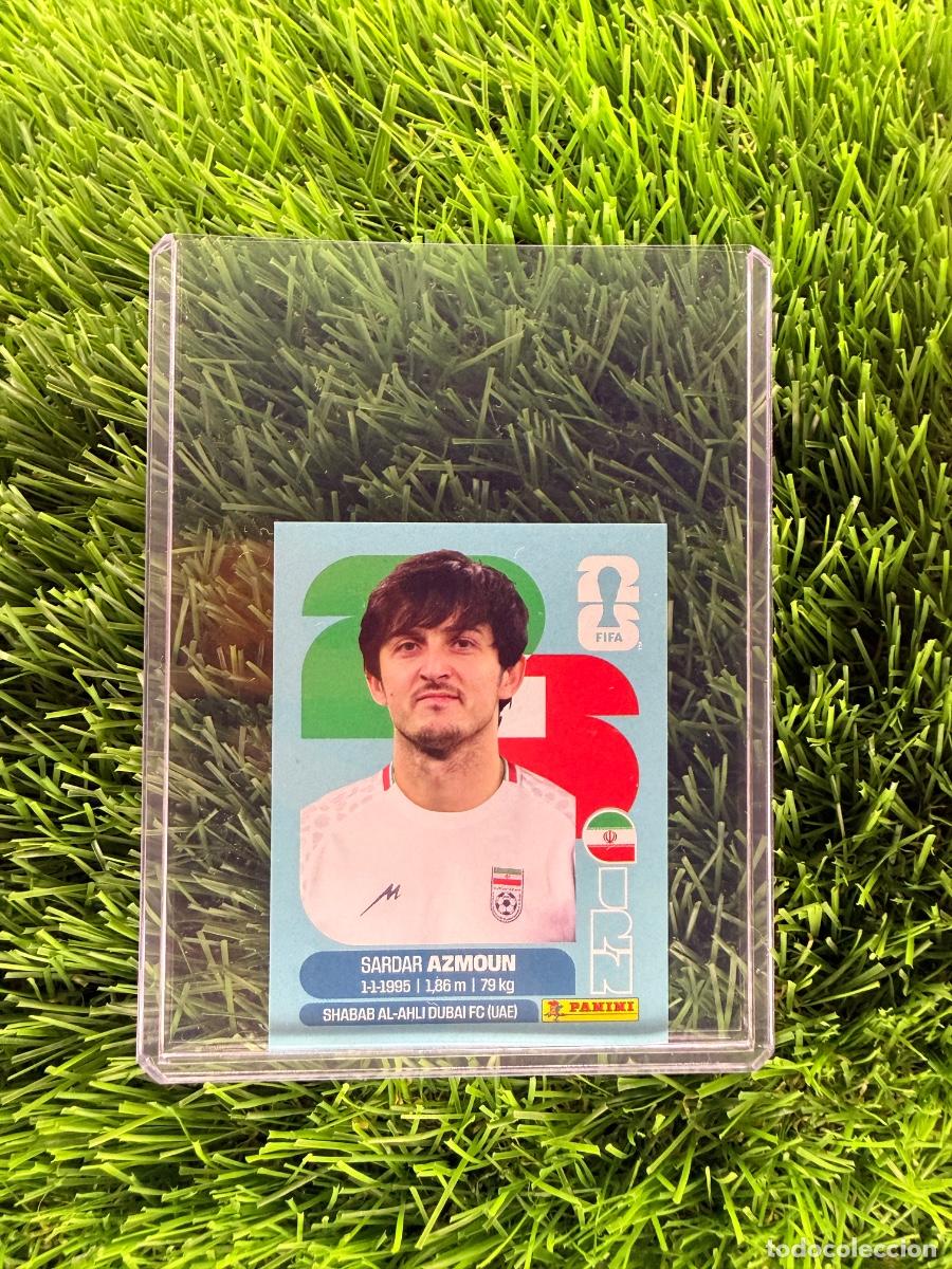 Cromos de f&uacute;tbol: N&ordm; IRN17 Sardar Azmoun Ir&aacute;n Mundial 2026 Stickers