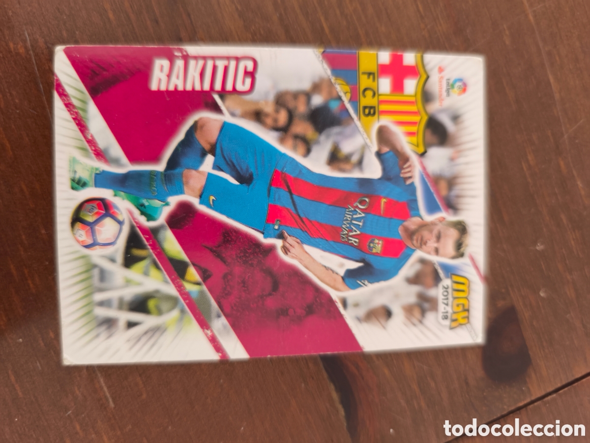 Cromos de f&uacute;tbol: Rakitic #91 MGK 17/18