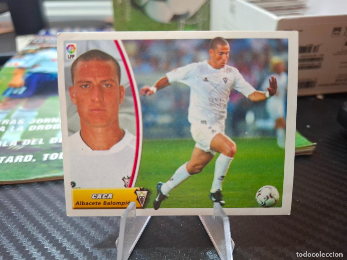 Cromos de f&uacute;tbol: CACA ALBACETE COLOCA LIGA 2003 2004 03 04 EDICIONES ESTE NUNCA PEGADO