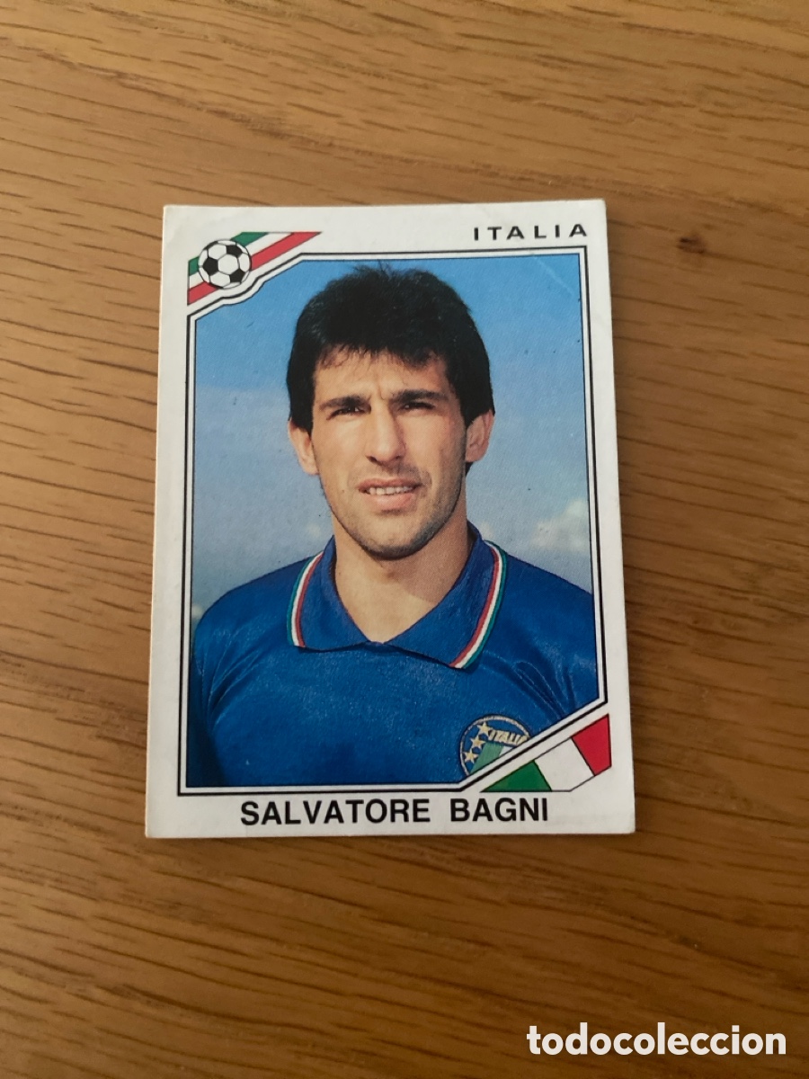 Football Stickers: Cromo panini mundial Mexico 86 n&uacute;mero 45 Bagni - Sticker album world cup 1986