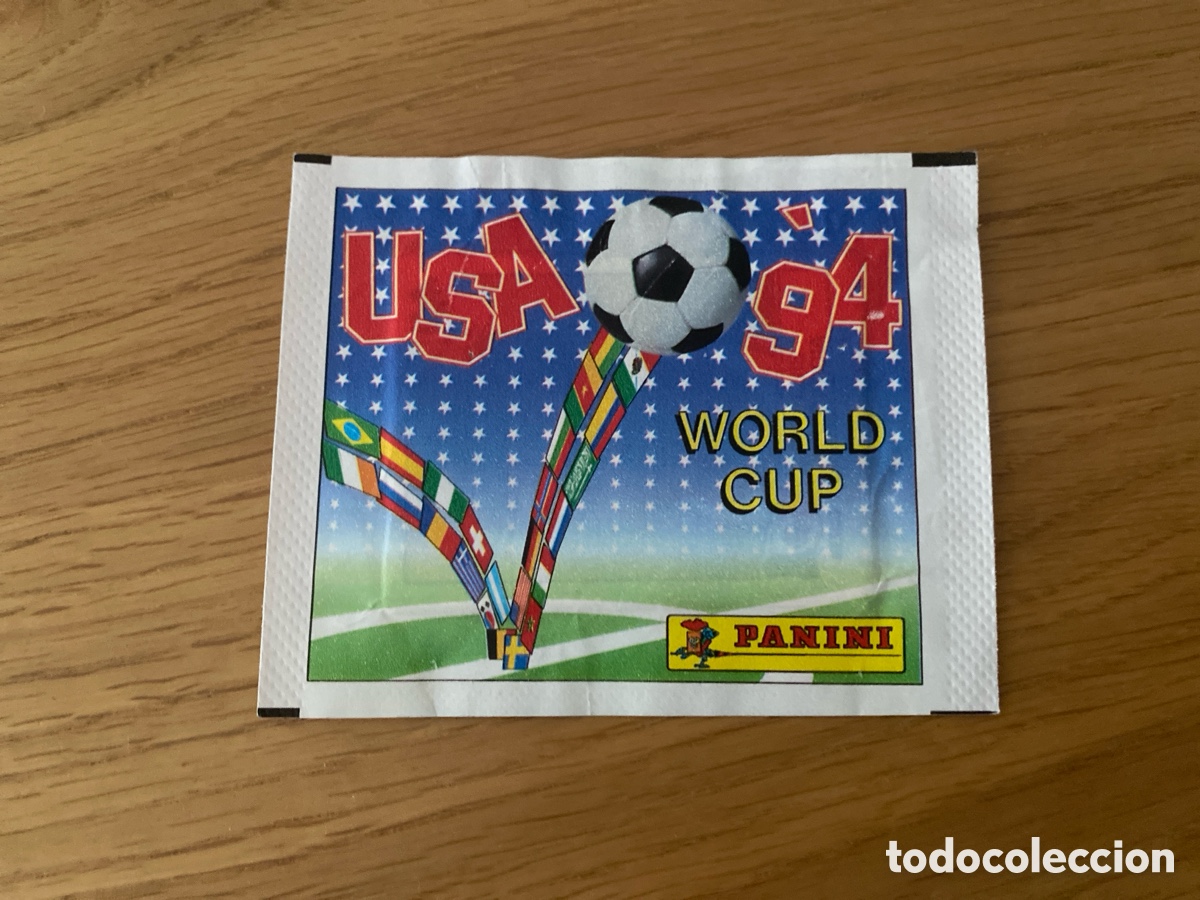 Cromos de f&uacute;tbol: Sobre sellado original panini mundial USA 94 - stickers &aacute;lbum world cup cromos 1994