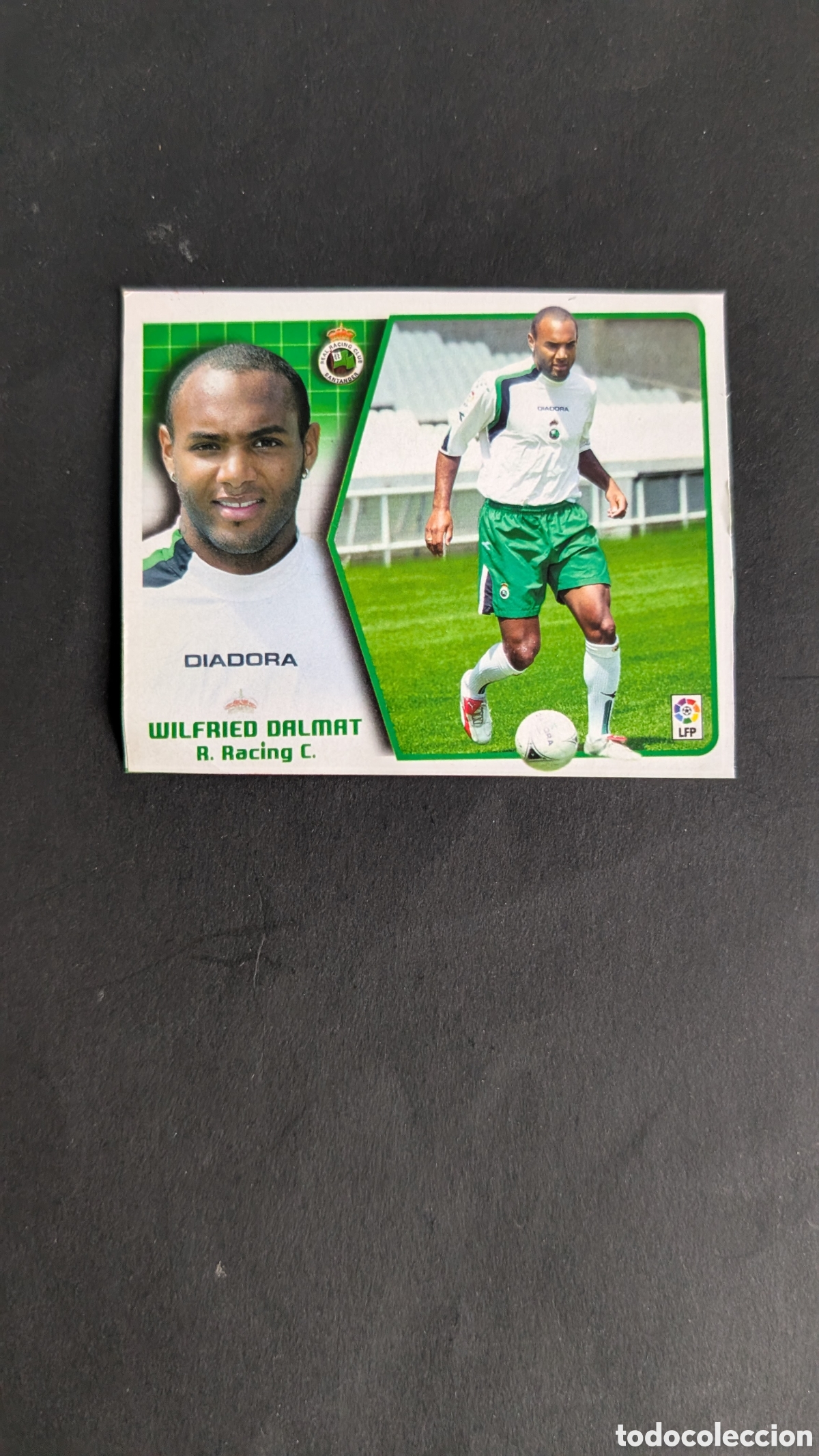 Cartes &agrave; collectionner de Football: WILFRED DALMAT RACING SANTANDER LIGA ESTE 2005/06 05 06 RECORTADO