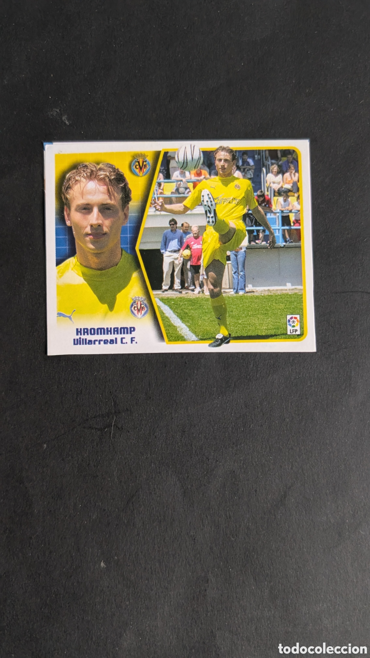 Cartes &agrave; collectionner de Football: KROMKAMP VILLARREAL COLOCA LIGA ESTE 2005/06 05 06 RECORTADO