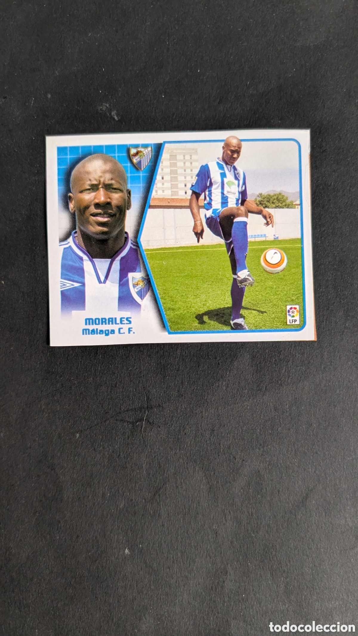 Cromos de Futebol: MORALES MALAGA FICHAJE 26 LIGA ESTE 2005/06 05 06 RECORTADO