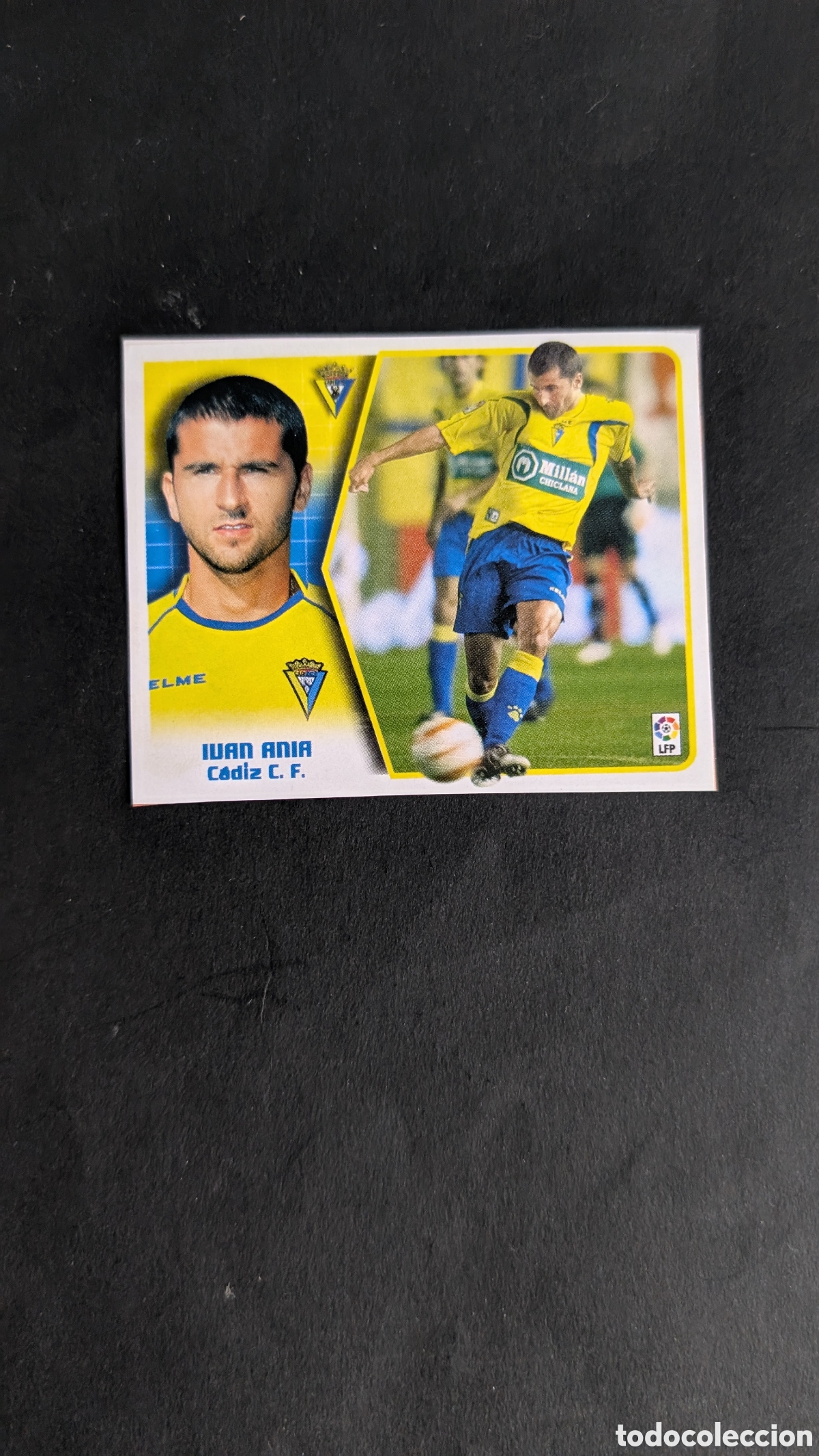 Cromos de Futebol: IVAN ANIA CADIZ FICHAJE 27 LIGA ESTE 2005/06 05 06 RECORTADO