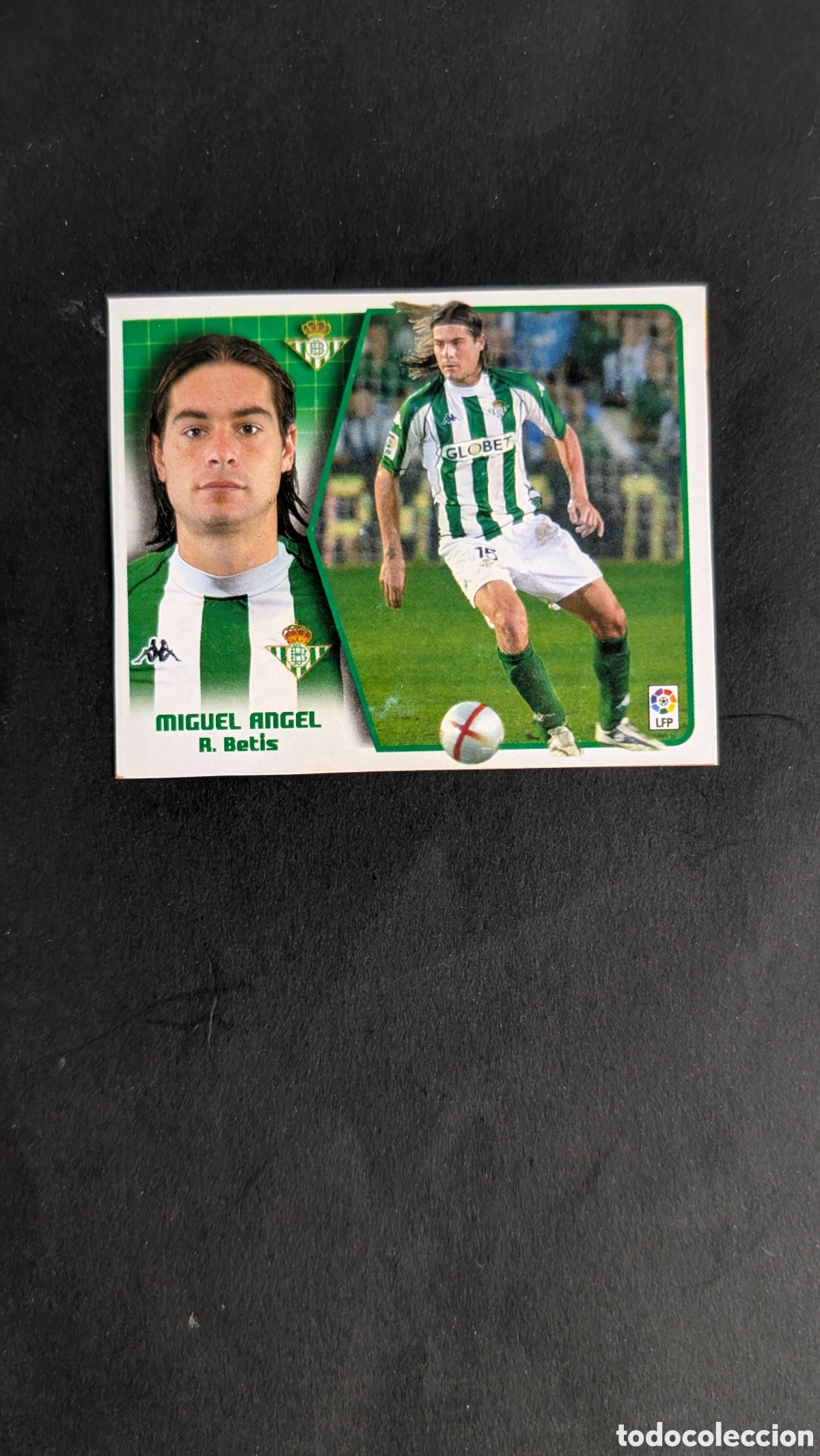 Cromos de Futebol: MIGUEL ANGEL BETIS FICHAJE 29 LIGA ESTE 2005/06 05 06 RECORTADO