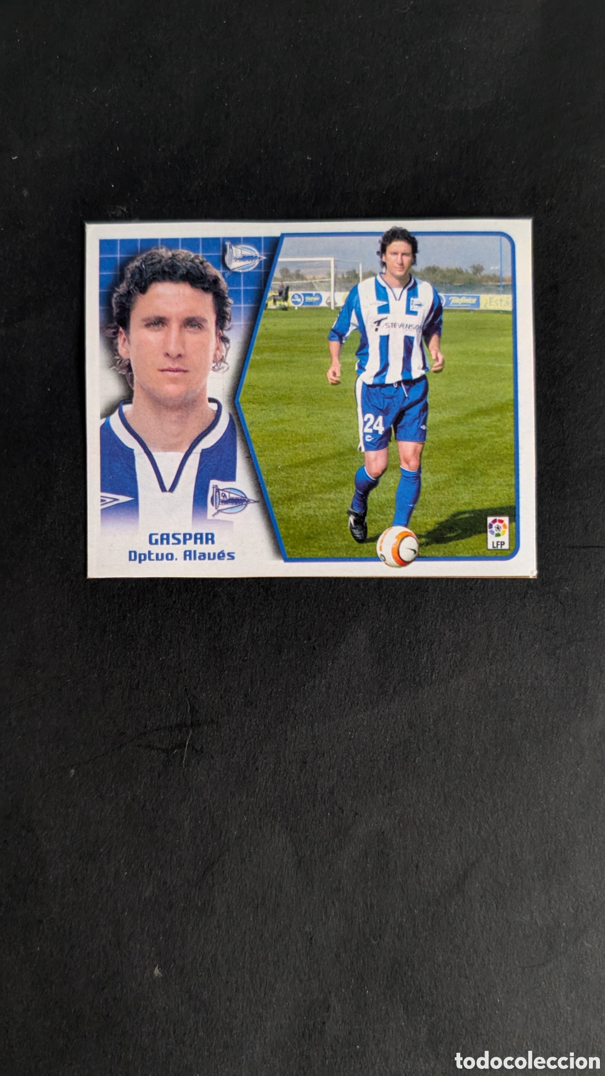 Cromos de Futebol: GASPAR ALAVES FICHAJE 33 LIGA ESTE 2005/06 05 06 RECORTADO