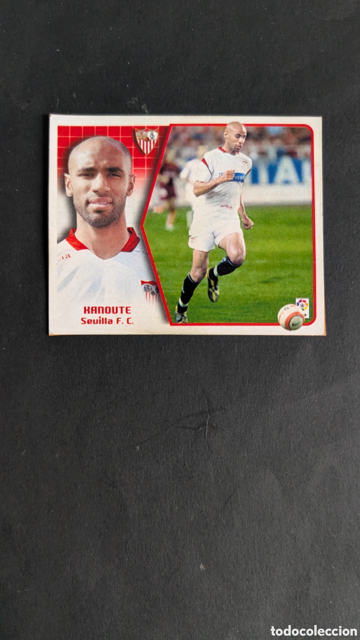 Cromos de Futebol: KANOUTE SEVILLA FICHAJE 37 LIGA ESTE 2005/06 05 06 RECORTADO