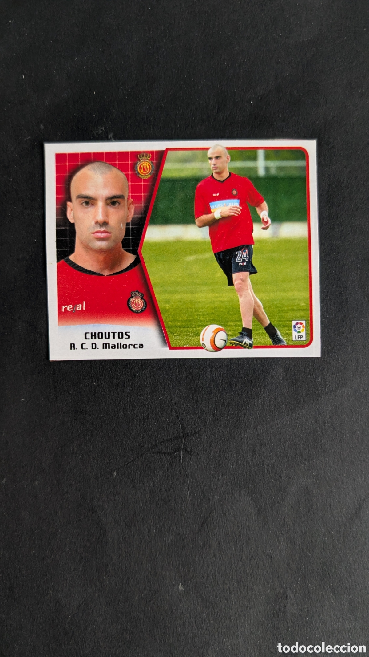 Cromos de Futebol: CHOUTOS MALLORCA FICHAJE 44 LIGA ESTE 2005/06 05 06 RECORTADO