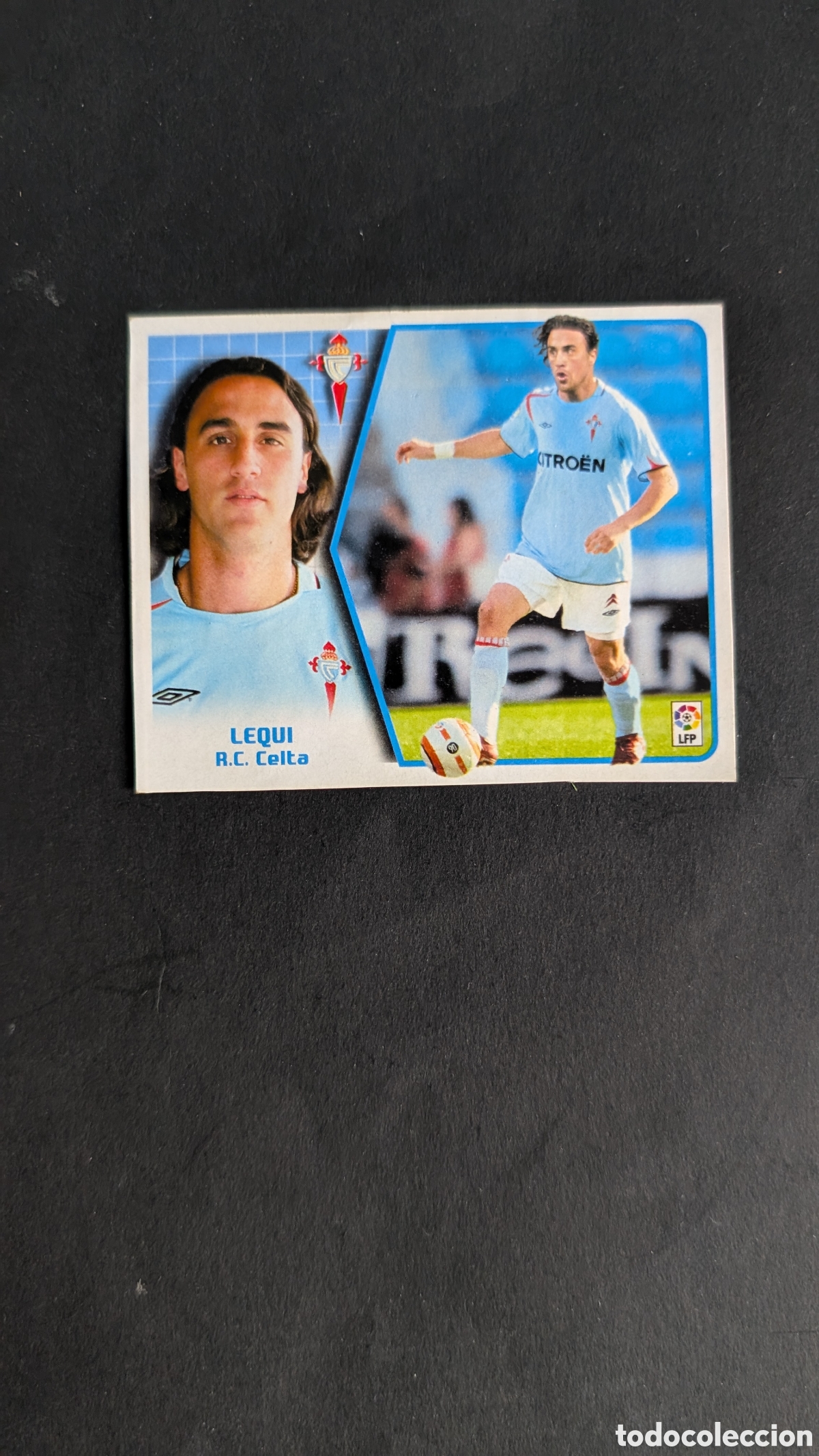 Cromos de Futebol: LEQUI CELTA FICHAJE 47 LIGA ESTE 2005/06 05 06 RECORTADO
