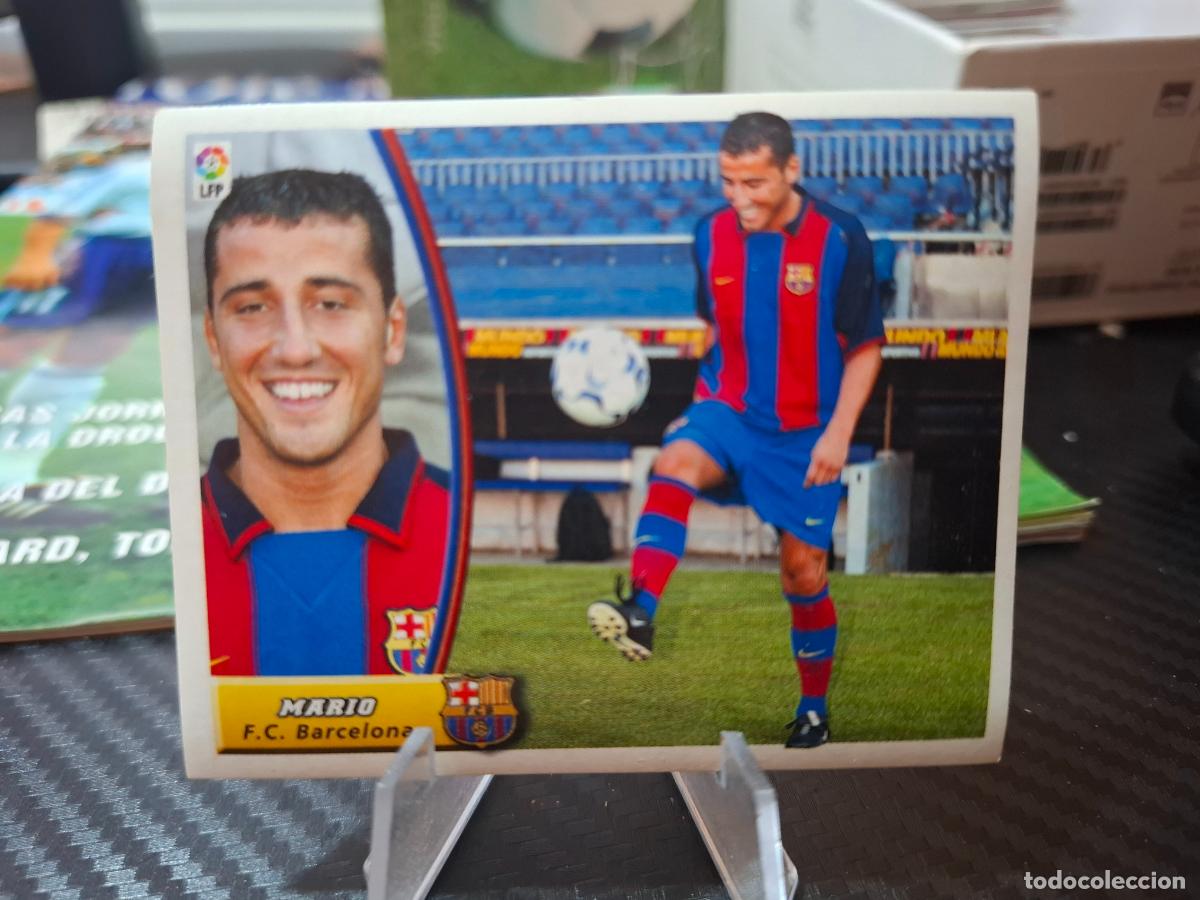 Cromos de f&uacute;tbol: MARIO BARCELONA FICHAJE 33 LIGA 2003 2004 03 04 EDICIONES ESTE NUNCA PEGADO