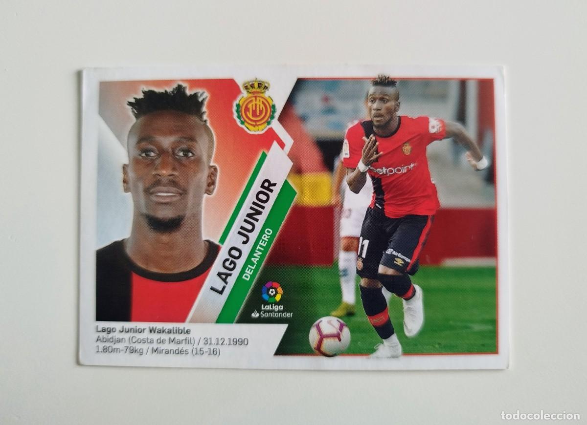 Cromos de f&uacute;tbol: Lago Junior 13 SIN PEGAR NUNCA PEGADO RCD Mallorca Liga Ediciones Este 19 20 / 2019 2020